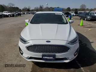 2020 Ford Fusion Titanium with VIN 3FA6P0K96LR199681, listed as a Copart auction lot 49007905 with 80,276 mi miles and Salvage title. Bid and sale history available at DreamBid. Image 5.