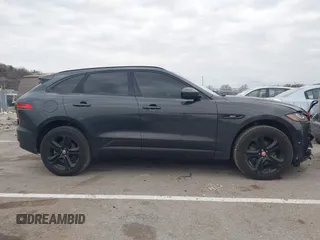 2017 Jaguar F-Pace 35t R-Sport with VIN SADCL2BV3HA884003, listed as a IAAI auction lot 41169317 with 76,563 mi miles and . Bid and sale history available at DreamBid. Image 14.