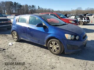 2014 Chevrolet Sonic LT with VIN 1G1JC6SH4E4205072, listed as a Copart auction lot 87321804 with 185,736 mi miles and Clean Title. Bid and sale history available at carsss.com. Image 4.