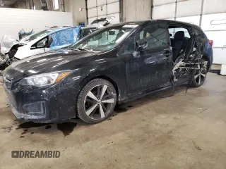 2017 Subaru Impreza Sport with VIN 4S3GTAK68H3753458, listed as a Copart auction lot 39447303 with 71,324 mi miles. Bid and sale history available at carsss.com. Image 1.