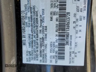 2006 Mercury Milan с VIN 3MEHM071X6R603728, выставлен на аукционе Copart как лот 48138105 с пробегом Не указан миль и Списание • Salvage title. История ставок и продаж доступна на DreamBid. Изображение 12.