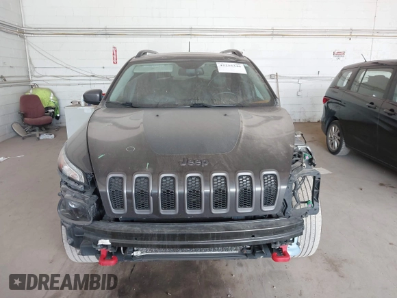 2016 Jeep Cherokee Trailhawk with VIN 1C4PJMBS0GW169184, listed as a IAAI auction lot 42255346 with 152,802 mi miles and . Bid and sale history available at DreamBid. Image 12.