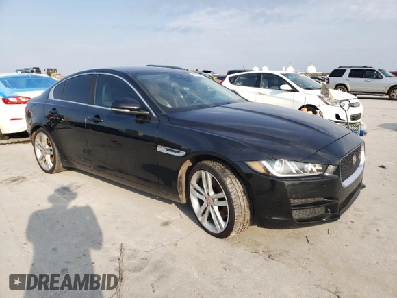 2017 Jaguar XE 35t Prestige with VIN SAJAK4BV6HA946772, listed as a Copart auction lot 47204595 with 124,386 mi miles and Clean Title. Bid and sale history available at carsss.com. Image 4.
