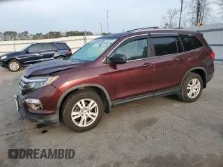 2016 Honda Pilot LX with VIN 5FNYF6H15GB065438, listed as a Copart auction lot 49120275 with 181,012 mi miles and Salvage Title. Bid and sale history available at carsss.com. Image 1.