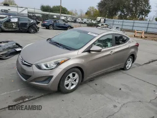 2014 Hyundai Elantra SE with VIN 5NPDH4AE1EH511187, listed as a Copart auction lot 80485734 with 121,115 mi miles and Salvage Title. Bid and sale history available at DreamBid. Image 1.