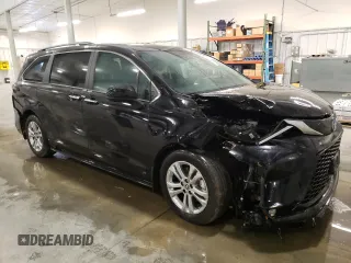 2023 Toyota Sienna XSE with VIN 5TDDSKFC6PS098273, listed as a Copart auction lot 52543255 with 27,091 mi miles and Salvage title. Bid and sale history available at DreamBid. Image 4.