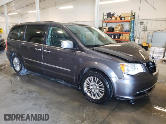 2015 Chrysler Town & Country Touring L with VIN 2C4RC1CG0FR578448, listed as a Copart auction lot 54049825 with 203,195 mi miles and Salvage Title. Bid and sale history available at DreamBid. Image 4.