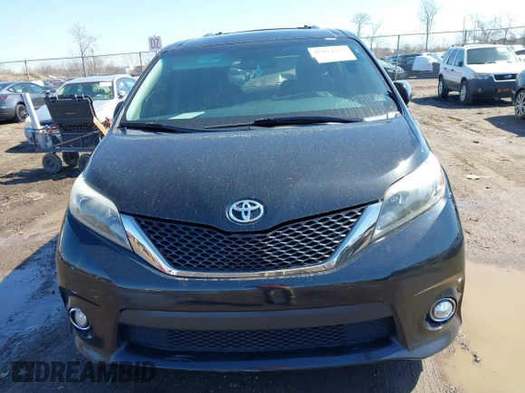 2017 Toyota Sienna SE with VIN 5TDXZ3DC2HS891864, listed as a IAAI auction lot 41814327 with 135,879 mi miles and . Bid and sale history available at DreamBid. Image 12.