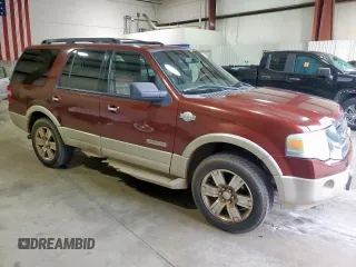 2008 Ford Expedition Eddie Bauer z VIN 1FMFU17538LA65484, wystawiony jako Copart lot #59792765 z przebiegiem 233 309 mil mil oraz Czysty tytuł • Clean title. Historia ofert i sprzedaży dostępna na DreamBid. Obrazek 4.