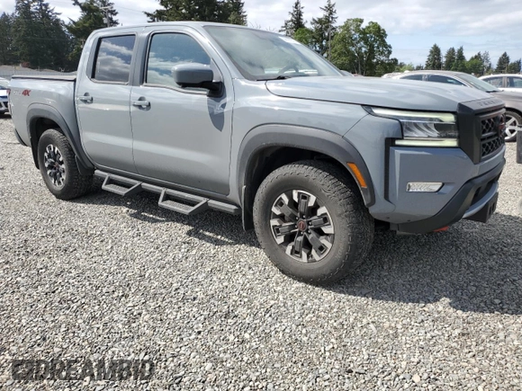 2023 Nissan Frontier SV with VIN 1N6ED1EKXPN610735, listed as a Copart auction lot 56197375 with 55,005 mi miles and Salvage title. Bid and sale history available at DreamBid. Image 4.