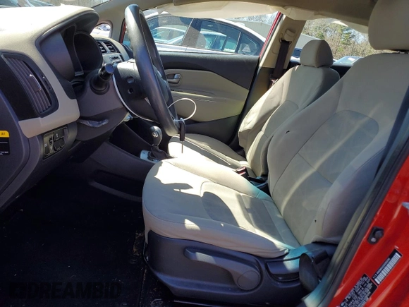 2014 Kia Rio LX with VIN KNADM4A32E6385200, listed as a Copart auction lot 52072335 with 94,790 mi miles and Salvage Title. Bid and sale history available at DreamBid. Image 7.