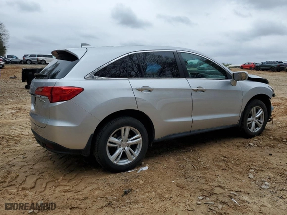 2015 Acura RDX Tech Pkg with VIN 5J8TB3H53FL007493, listed as a Copart auction lot 50200275 with 0 mi miles and Salvage Title. Bid and sale history available at carsss.com. Image 3.
