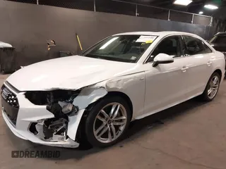 2021 Audi A4 S line Premium with VIN WAUDAAF44MN005142, listed as a IAAI auction lot 40352248 with 39,570 mi miles and . Bid and sale history available at DreamBid. Image 6.