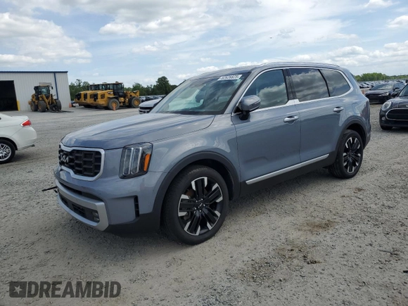 2023 Kia Telluride SX Prestige with VIN 5XYP5DGC7PG346252, listed as a Copart auction lot 52626825 with 78,382 mi miles and Salvage title. Bid and sale history available at DreamBid. Image 1.