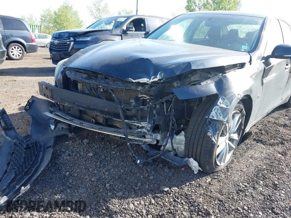 2014 Infiniti Q50 Sport with VIN JN1BV7AR4EM695845, listed as a IAAI auction lot 42147456 with 152,473 mi miles and . Bid and sale history available at DreamBid. Image 6.