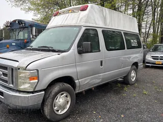 2014 Ford Econoline Cargo Commercial with VIN 1FTNE2EW9EDA74369, listed as a Copart auction lot 56188375 with 114,307 mi miles and Clean Title. Bid and sale history available at DreamBid. Image 2.