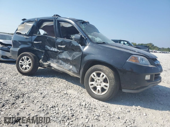 2004 Acura MDX Touring Pkg w/Navigation with VIN 2HNYD18864H554212, listed as a Copart auction lot 75222934 with 266,916 mi miles and Salvage Title. Bid and sale history available at carsss.com. Image 4.