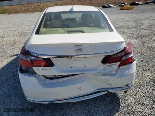 2017 Honda Accord Hybrid EX-L with VIN JHMCR6F54HC019958, listed as a Copart auction lot 51985465 with 49,079 mi miles and Salvage Title. Bid and sale history available at carsss.com. Image 6.