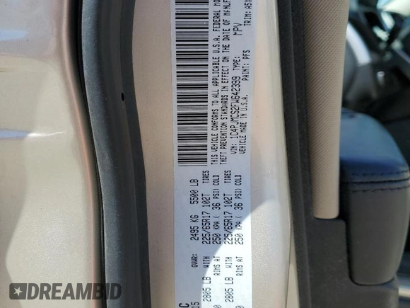 2015 Jeep Cherokee Latitude with VIN 1C4PJMCS2FW642399, listed as a Copart auction lot 54960075 with 125,168 mi miles and Non Repairable. Bid and sale history available at DreamBid. Image 13.
