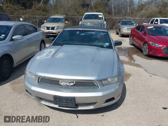 2012 Ford Mustang V6 with VIN 1ZVBP8EM4C5286227, listed as a IAAI auction lot 41638279 with Not Provided miles and . Bid and sale history available at carsss.com. Image 11.