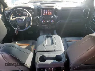 2021 GMC Sierra 1500 AT4 with VIN 3GTP9EED7MG366035, listed as a Copart auction lot 46640235 with 51,547 mi miles and Salvage Title. Bid and sale history available at carsss.com. Image 8.