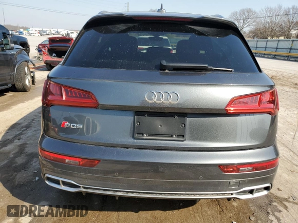 2018 Audi SQ5 Premium Plus with VIN WA1A4AFY9J2009677, listed as a Copart auction lot 44197324 with 40,739 mi miles and . Bid and sale history available at DreamBid. Image 6.