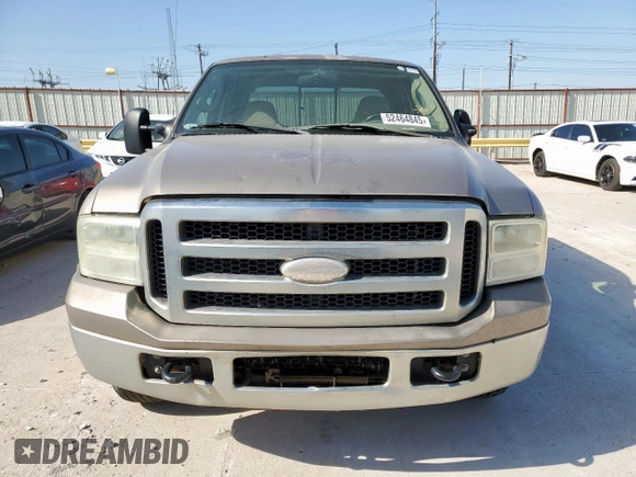 2005 Ford F-250 XL z VIN 1FTSW20535EC02484, wystawiony jako Copart lot #52464845 z przebiegiem Nie podano mil oraz Czysty tytuł • Clean title. Historia ofert i sprzedaży dostępna na DreamBid. Obrazek 5.