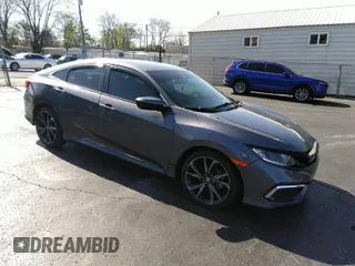 2019 Honda Civic Sedan LX with VIN 19XFC2F68KE011251, listed as a IAAI auction lot 41994946 with 77,245 mi miles. Bid and sale history available at carsss.com. Image 1.