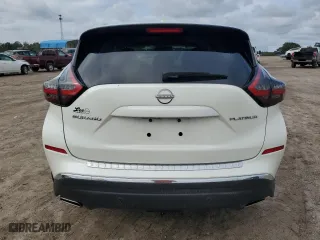 2023 Nissan Murano Platinum with VIN 5N1AZ2DJ1PC129460, listed as a Copart auction lot 79756684 with 16,948 mi miles and Non Repairable. Bid and sale history available at carsss.com. Image 6.