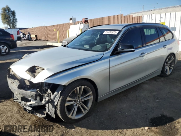 2017 BMW 3 Series 330i xDrive with VIN WBA8K3C38HK679453, listed as a Copart auction lot 89404335 with 75,451 mi miles and Salvage Title. Bid and sale history available at carsss.com. Image 1.