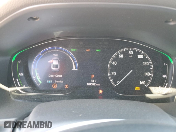 2019 Honda Accord Touring with VIN 1HGCV3F97KA018712, listed as a Copart auction lot 61665185 with 104,392 mi miles and Salvage title. Bid and sale history available at DreamBid. Image 9.