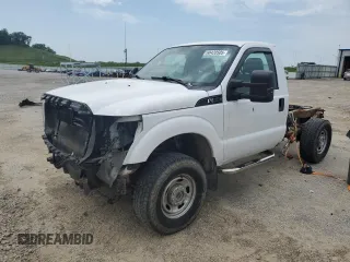 2012 Ford F-250 XL with VIN 1FTBF2B63CEA43579, listed as a Copart auction lot 60420505 with Not provided miles and Non repairable. Bid and sale history available at DreamBid. Image 1.