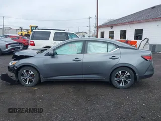 2020 Nissan Sentra SV with VIN 3N1AB8CV1LY304665, listed as a IAAI auction lot 41901622 with 34,327 mi miles. Bid and sale history available at carsss.com. Image 14.