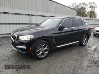 2020 BMW X3 sDrive30i with VIN 5UXTY3C02L9C90407, listed as a Copart auction lot 82840674 with 111,679 mi miles and Salvage Title. Bid and sale history available at carsss.com. Image 1.