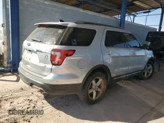 2018 Ford Explorer XLT with VIN 1FM5K7D82JGC06515, listed as a Copart auction lot 75043324 with 65,621 mi miles and Salvage Title. Bid and sale history available at DreamBid. Image 3.