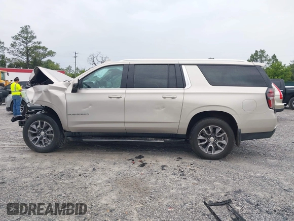 2023 Chevrolet Suburban LT with VIN 1GNSCCKD2PR170276, listed as a IAAI auction lot 42207490 with Not provided miles and . Bid and sale history available at DreamBid. Image 15.