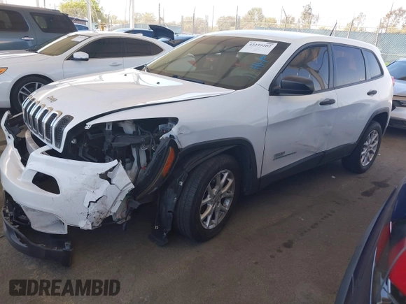 2015 Jeep Cherokee Sport z VIN 1C4PJLAB7FW566286, wystawiony jako IAAI lot #42239202 z przebiegiem 117 761 mil mil oraz . Historia ofert i sprzedaży dostępna na DreamBid. Obrazek 2.