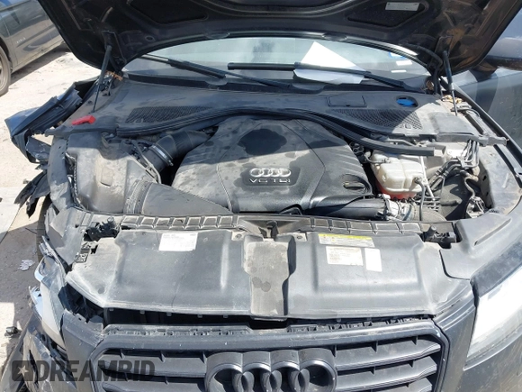 2015 Audi A7 3.0 TDI Premium Plus with VIN WAUWMAFC0FN029822, listed as a IAAI auction lot 41828754 with 148,847 mi miles. Bid and sale history available at carsss.com. Image 10.