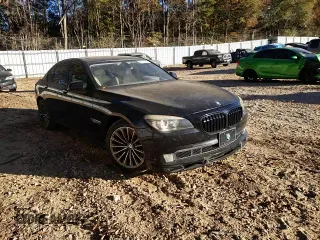2009 BMW 7 Series 750i with VIN WBAKA83559CY33152, listed as a Copart auction lot 83770114 with 126,610 mi miles and Salvage title. Bid and sale history available at DreamBid. Image 11.
