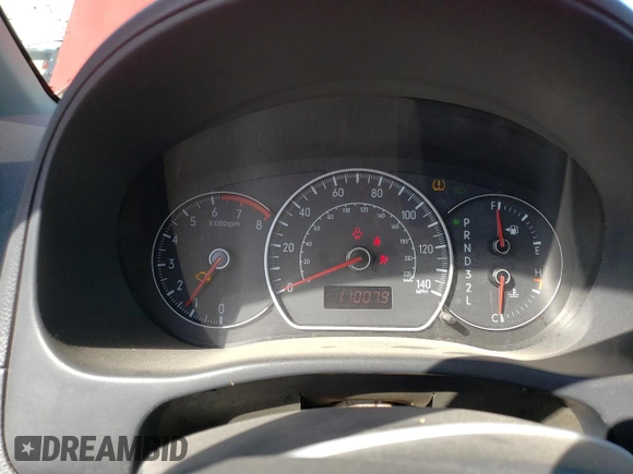 2008 Suzuki SX4 with VIN JS2YB413585105781, listed as a Copart auction lot 74695774 with 110,079 mi miles and Salvage Title. Bid and sale history available at carsss.com. Image 9.