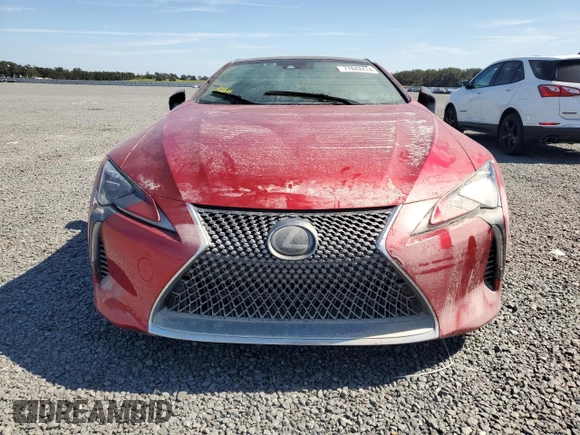 2022 Lexus LC 500h with VIN JTHBP5AY7NA104717, listed as a Copart auction lot 77842474 with Not provided miles and Non repairable. Bid and sale history available at DreamBid. Image 5.