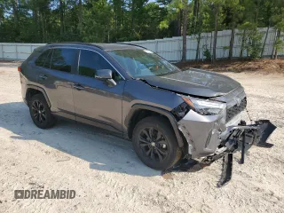 2022 Toyota RAV4 Hybrid SE with VIN 4T3T6RFV9NU096622, listed as a Copart auction lot 62356785 with 23,290 mi miles and Salvage title. Bid and sale history available at DreamBid. Image 4.
