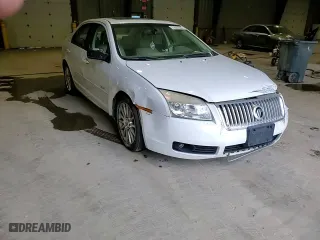 2007 Mercury Milan Premier with VIN 3MEHM08127R670551, listed as a Copart auction lot 71887554 with 129,513 mi miles and Salvage Title. Bid and sale history available at carsss.com. Image 10.