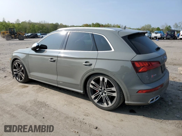2019 Audi SQ5 Premium Plus with VIN WA1B4AFY1K2015849, listed as a Copart auction lot 52017083 with 25,465 mi miles. Bid and sale history available at carsss.com. Image 2.