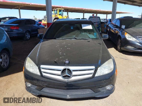 2010 Mercedes-Benz C-Class C 300 Sport with VIN WDDGF5EB5AR110968, listed as a IAAI auction lot 41819620 with 126,716 mi miles. Bid and sale history available at carsss.com. Image 6.