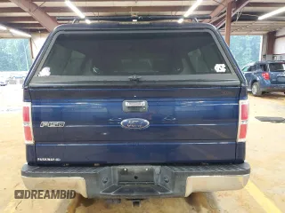 2009 Ford F-150 XL with VIN 1FTPW14V09FB11277, listed as a Copart auction lot 59531415 with 186,572 mi miles and Salvage title. Bid and sale history available at DreamBid. Image 6.