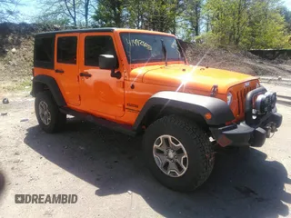 2013 Jeep Wrangler Unlimited Sport z VIN 1C4BJWDG7DL522421, wystawiony jako IAAI lot #41492425 z przebiegiem 55 921 mil mil oraz . Historia ofert i sprzedaży dostępna na DreamBid. Obrazek 1.