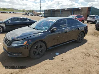2013 Volkswagen Passat SE with VIN 1VWBP7A34DC113540, listed as a Copart auction lot 56201545 with 137,942 mi miles and Salvage title. Bid and sale history available at DreamBid. Image 1.
