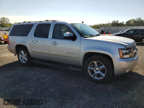 2013 Chevrolet Suburban LTZ with VIN 1GNSCKE0XDR363158, listed as a Copart auction lot 73305534 with 167,841 mi miles and Clean Title. Bid and sale history available at carsss.com. Image 4.