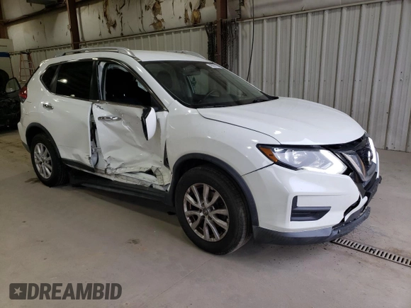 2017 Nissan Rogue SV with VIN KNMAT2MT5HP548171, listed as a Copart auction lot 48662155 with 125,748 mi miles and Salvage Title. Bid and sale history available at carsss.com. Image 4.